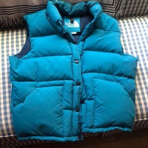 The North Face Down vest women’s large nice WARM